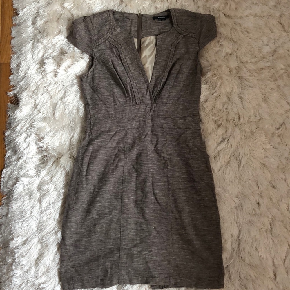 Perfect for work brown dress